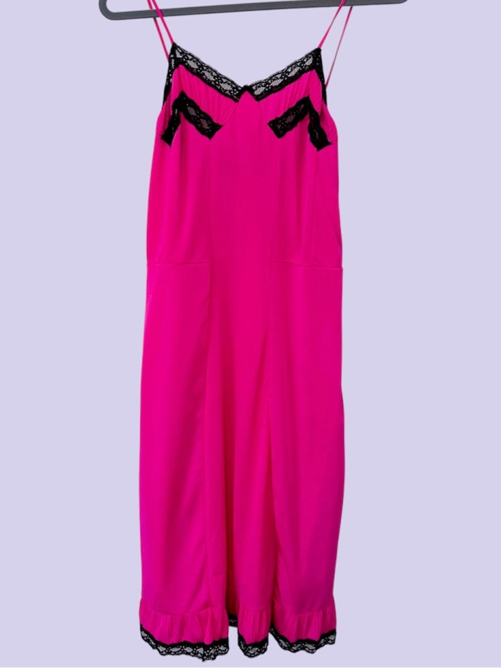 Jean Paul Gaultier JPG for target hot pink midi slip dress